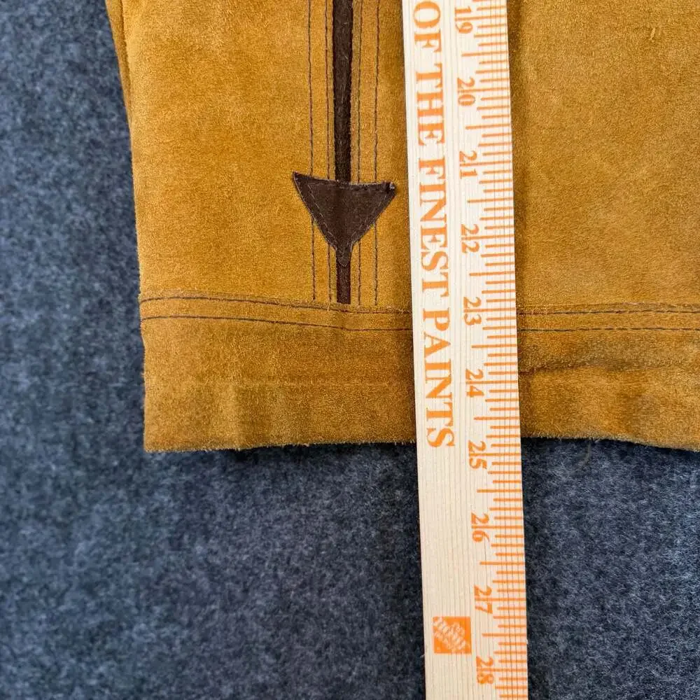 Vintage 1970s Sears The Leather Shop Suede Western Trucker Jacket